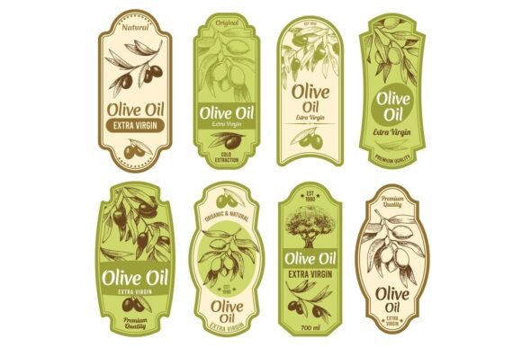 Download Olive Oil Label. Premium Extra Virgin - Label Collection