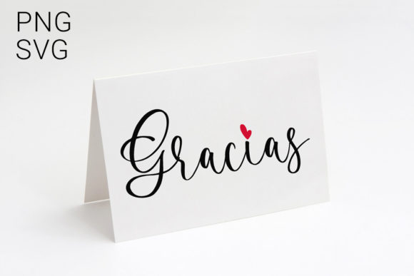 Download Gracias Heart Modern Calligraphy - Premium Bundle